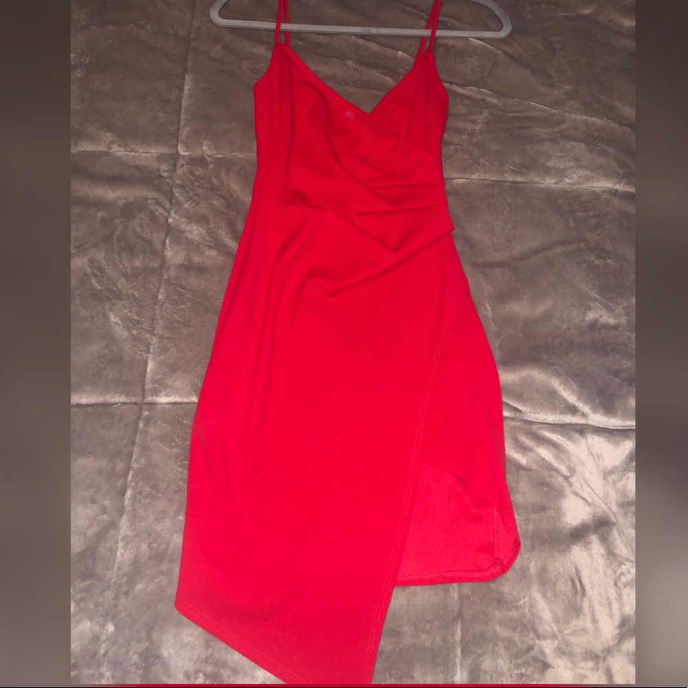 Bodycon Red mini dress